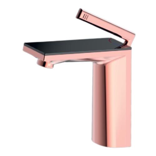 Single Lever Basin Mixer Rose Gold Rose Gold